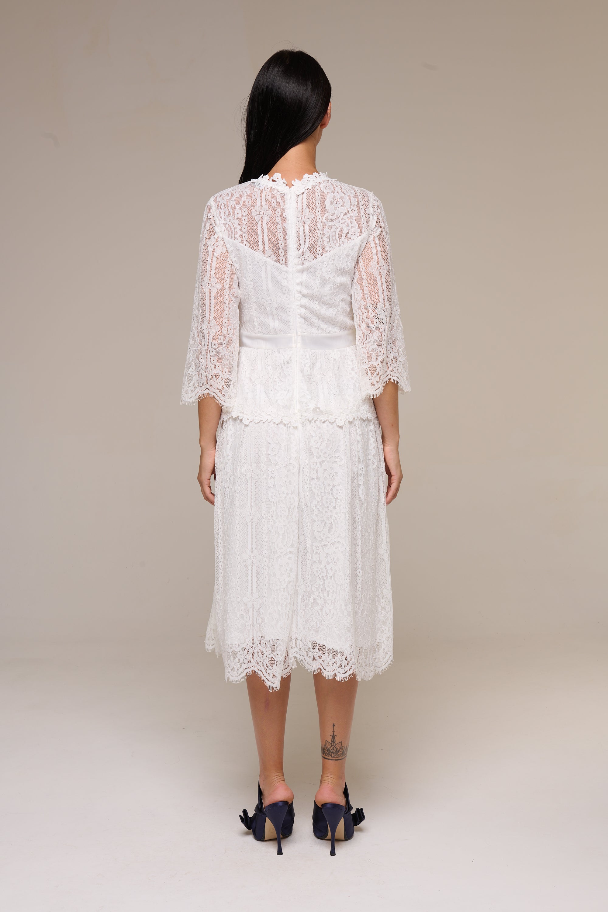 Abito White Lilian