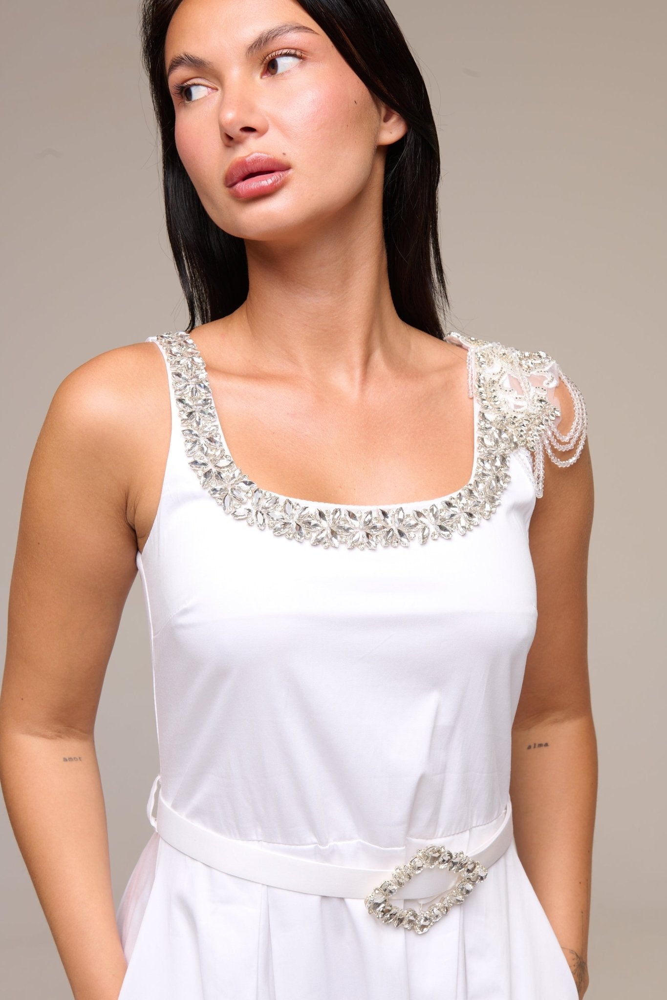 Abito Bianco Kyley - 22 Spazio Boutique