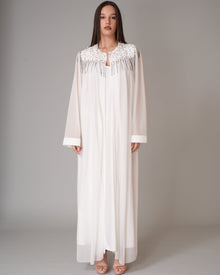 Caftano Nancy Bianco