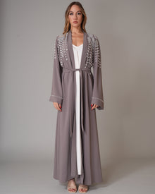 Caftano Nancy Grigio