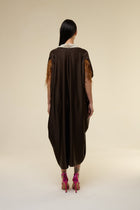 Caftano Marrone Perle - 22 Spazio Boutique