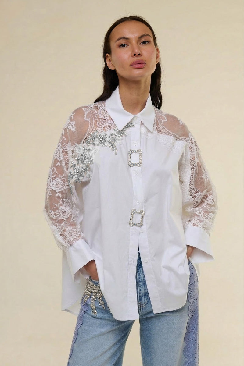 Camicia Luise Bianca - 22 Spazio Boutique