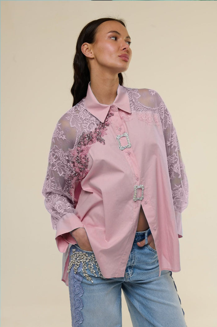 Camicia Luise Rosa - 22 Spazio Boutique