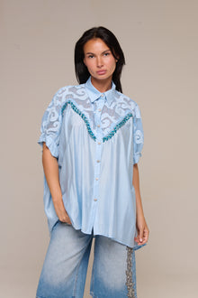 Camicia Rey Azzurra