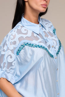 Camicia Rey Azzurra