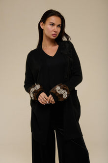 Cardigan Nency Black - 22 Spazio Boutique