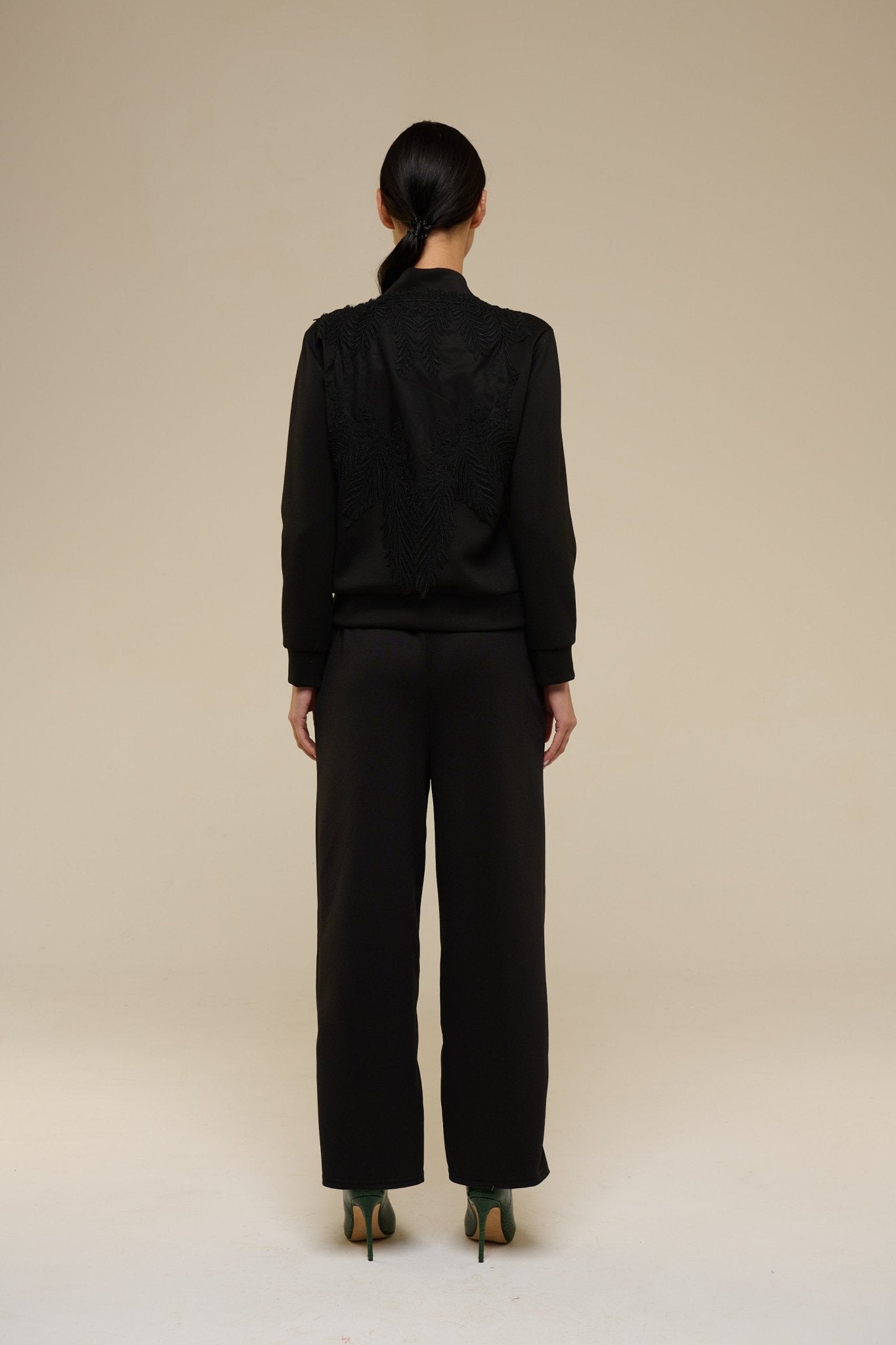 Completo Lux shine nero - 22 Spazio Boutique