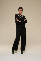 Completo Lux shine nero - 22 Spazio Boutique