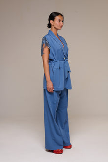Completo Smanicato Blu Ida