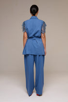 Completo Smanicato Blu Ida