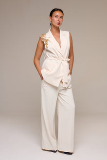 Completo Smanicato Beige Ida