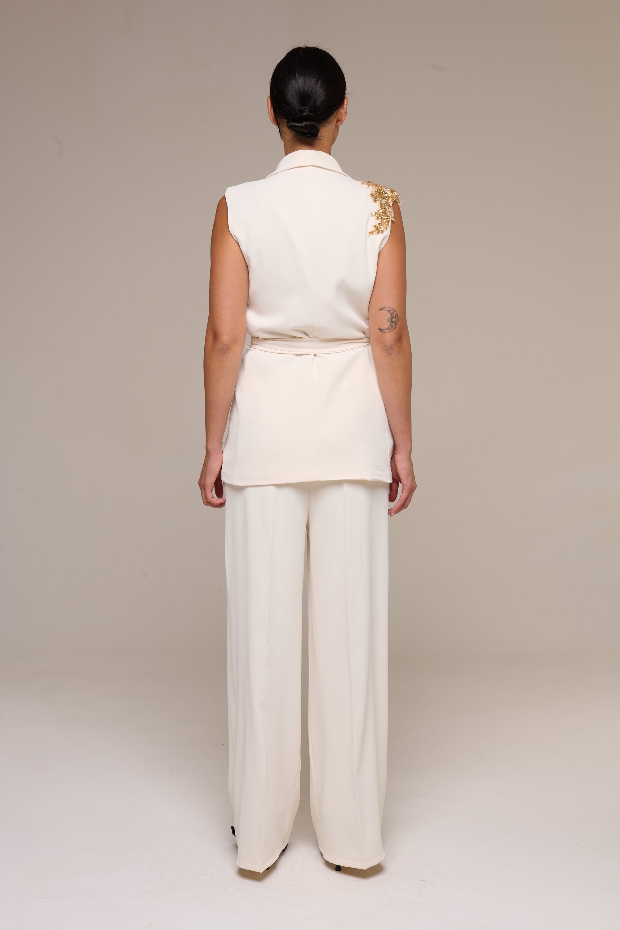 Completo Smanicato Beige Ida