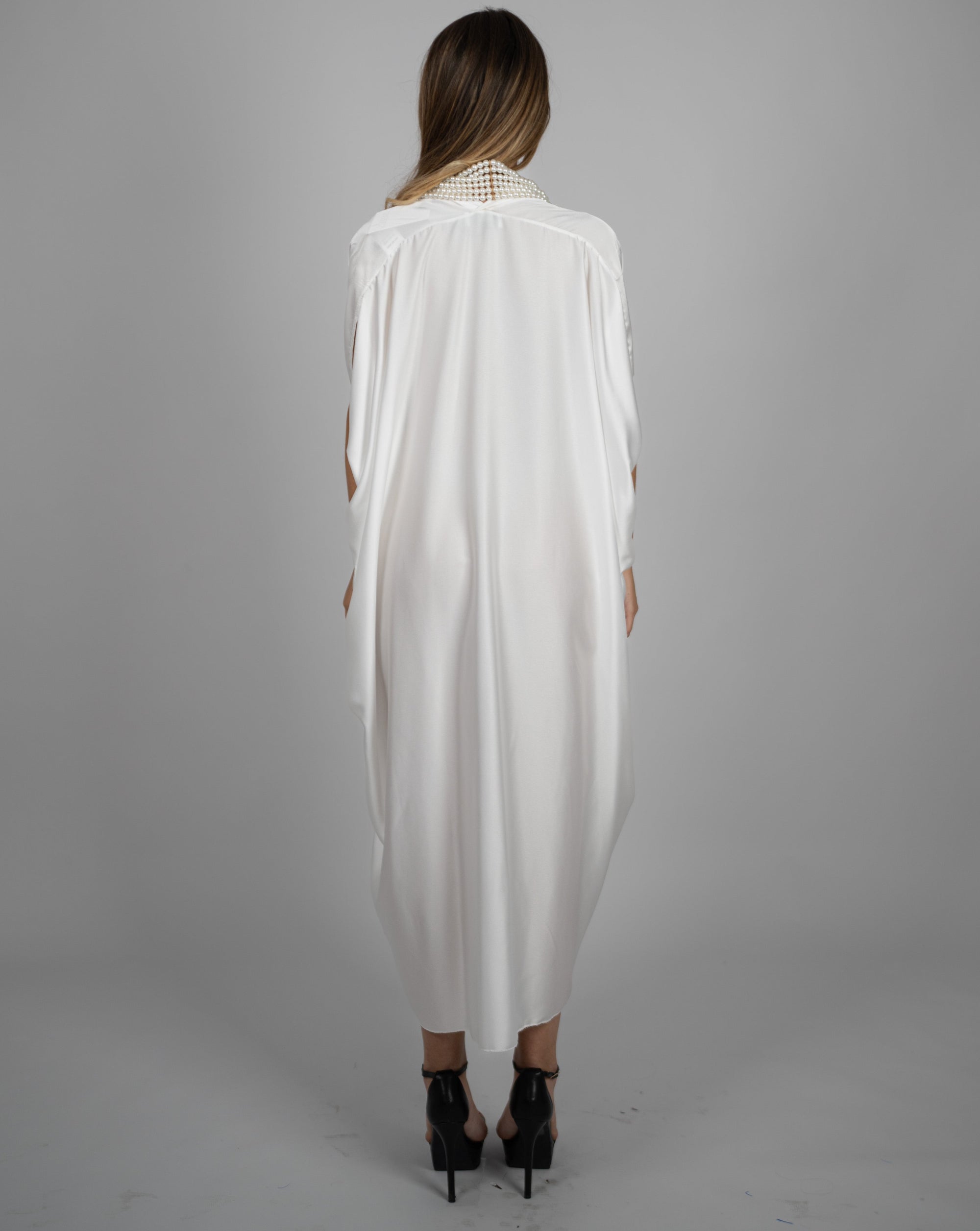 Caftano Gioiello Bianco Avorio