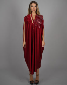 Caftano Gioiello Rosso