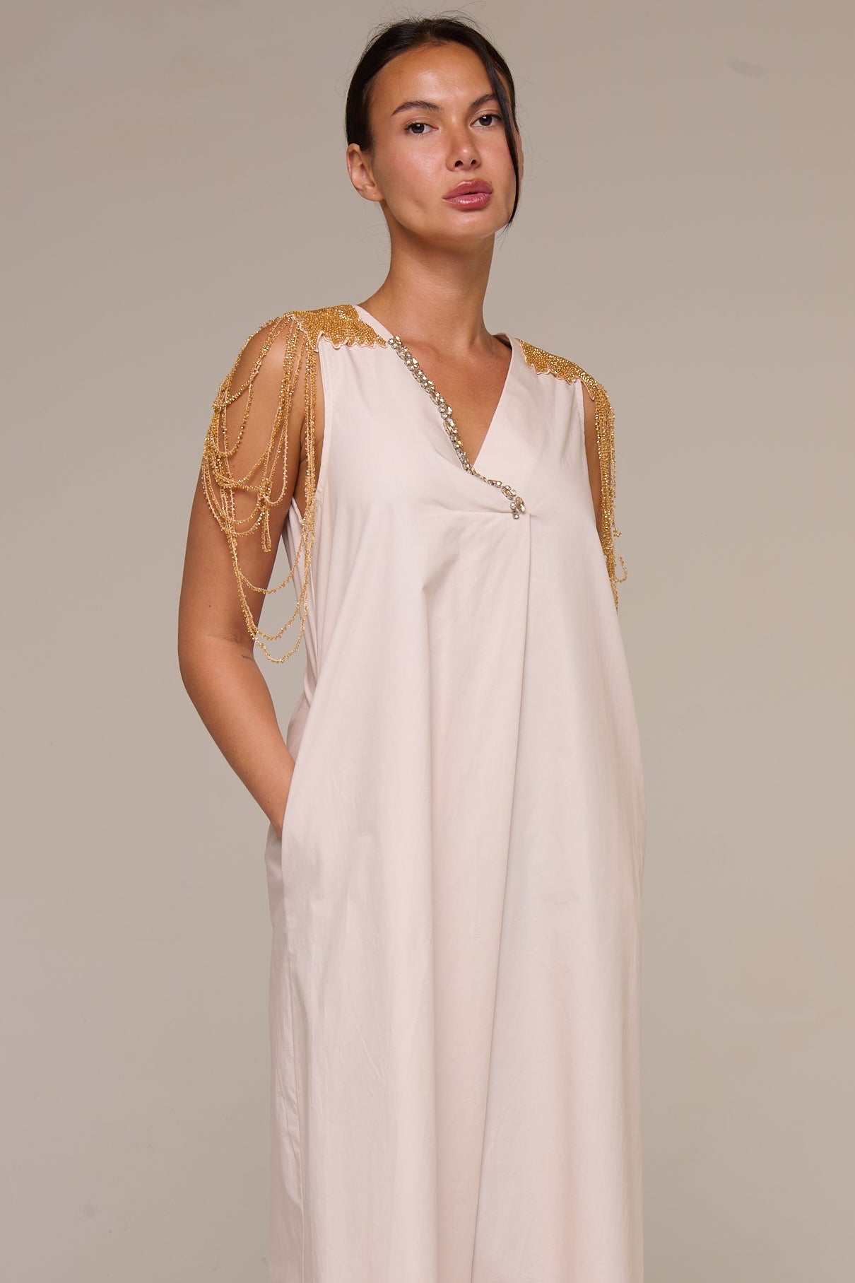 Abito Golden Beige - 22 Spazio Boutique