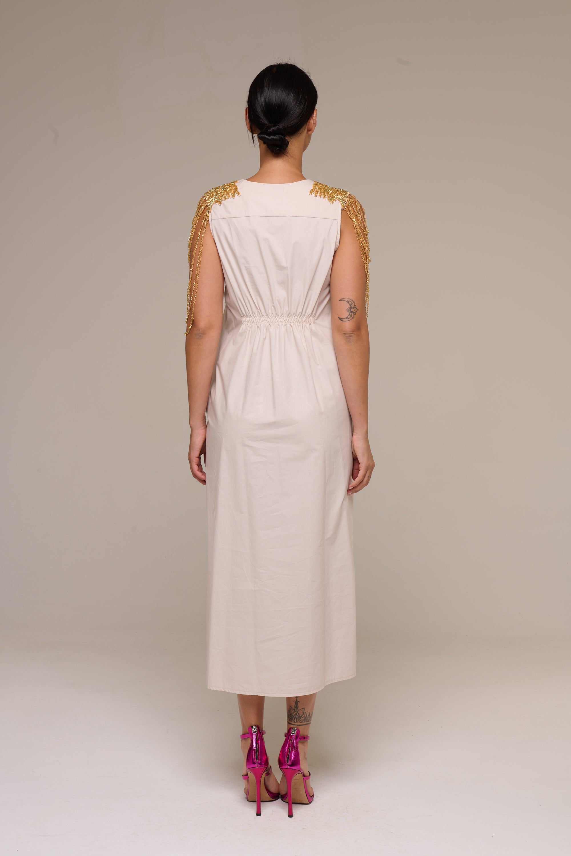 Abito Golden Beige