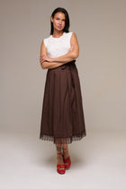 Dress Myna Marrone