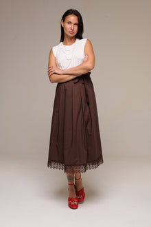 Dress Myna Marrone