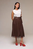 Dress Myna Marrone