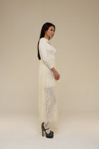 Abito White Lace Gioiello