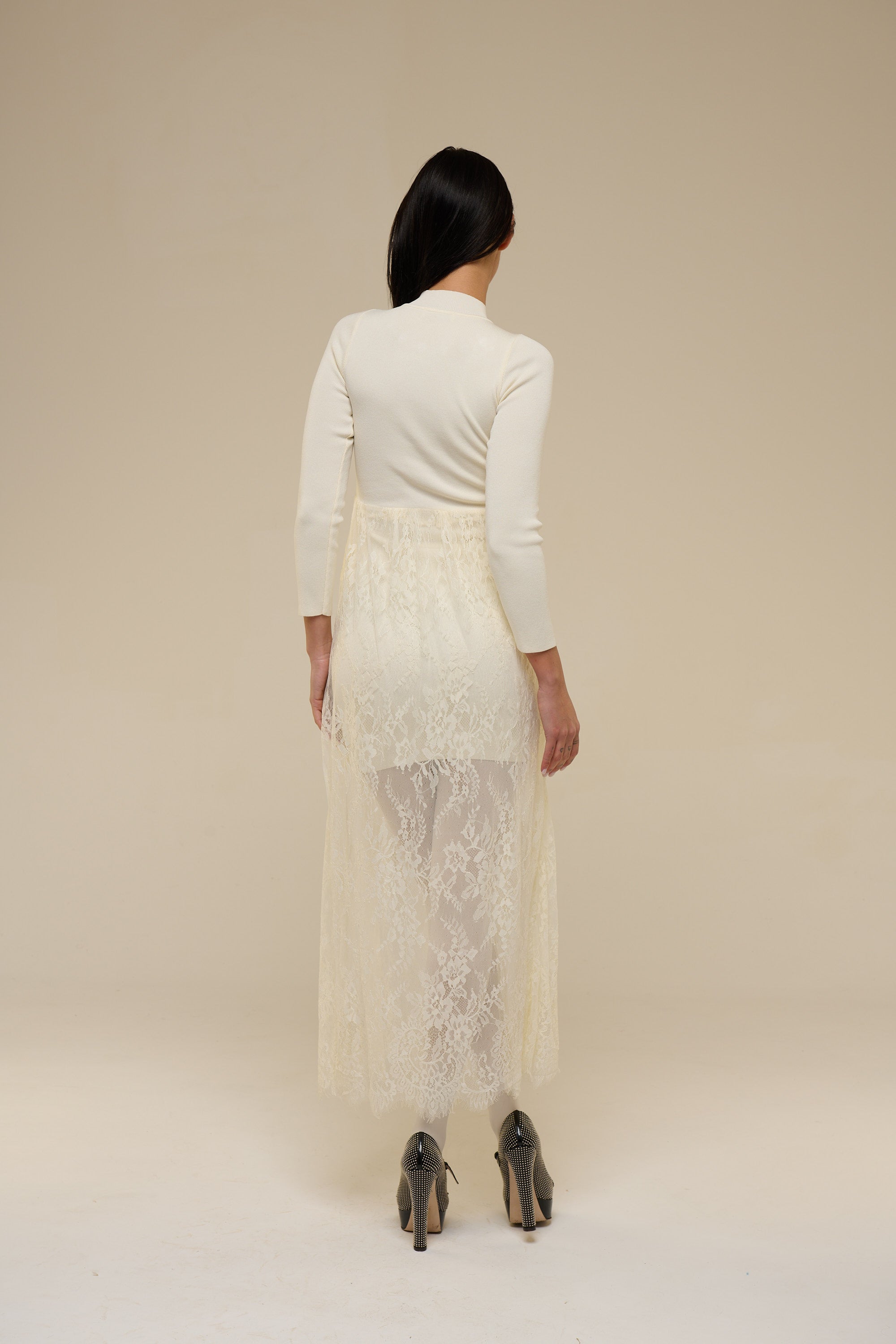 Abito White Lace Gioiello