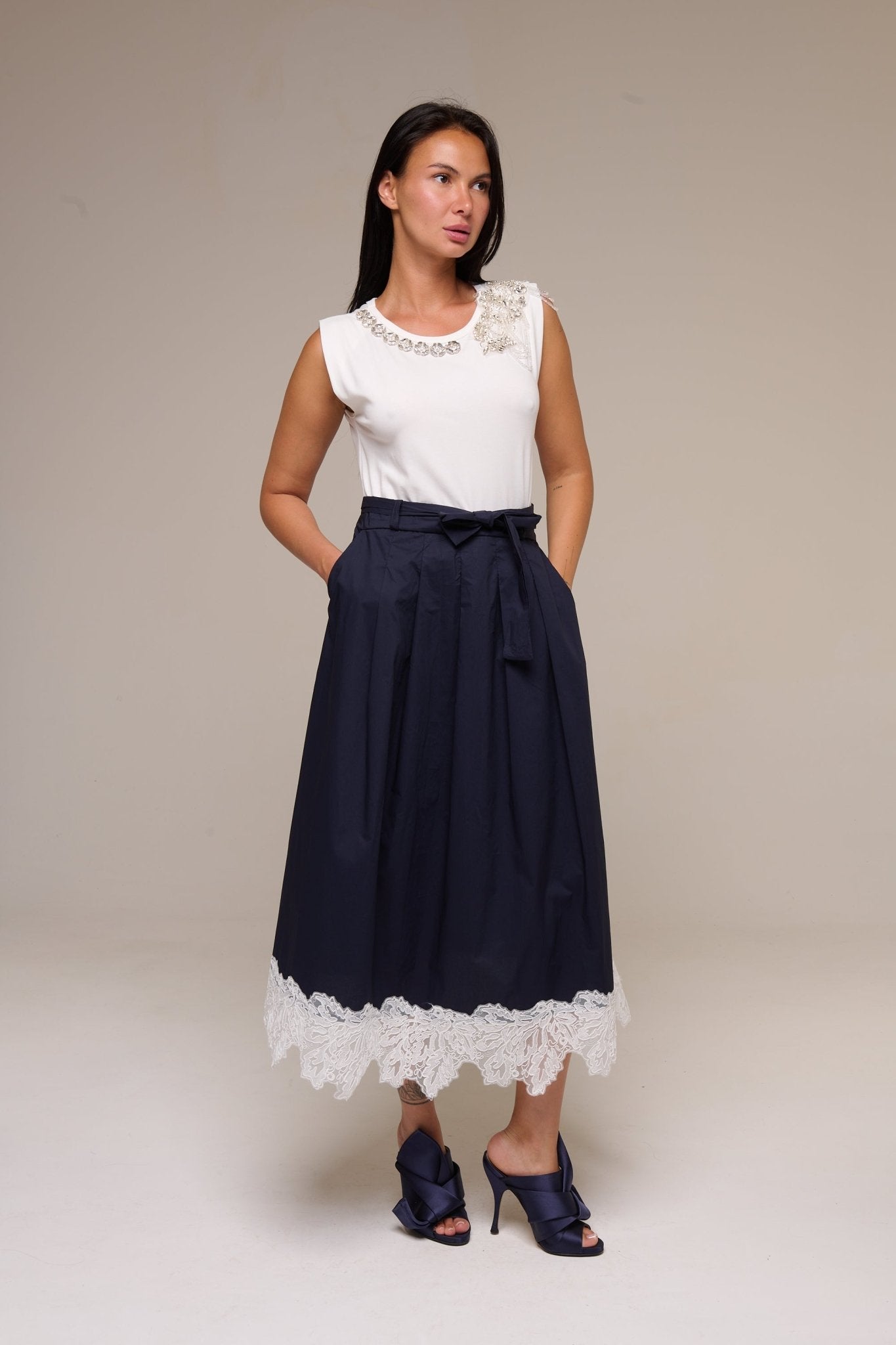 Dress Valery Blu - 22 Spazio Boutique