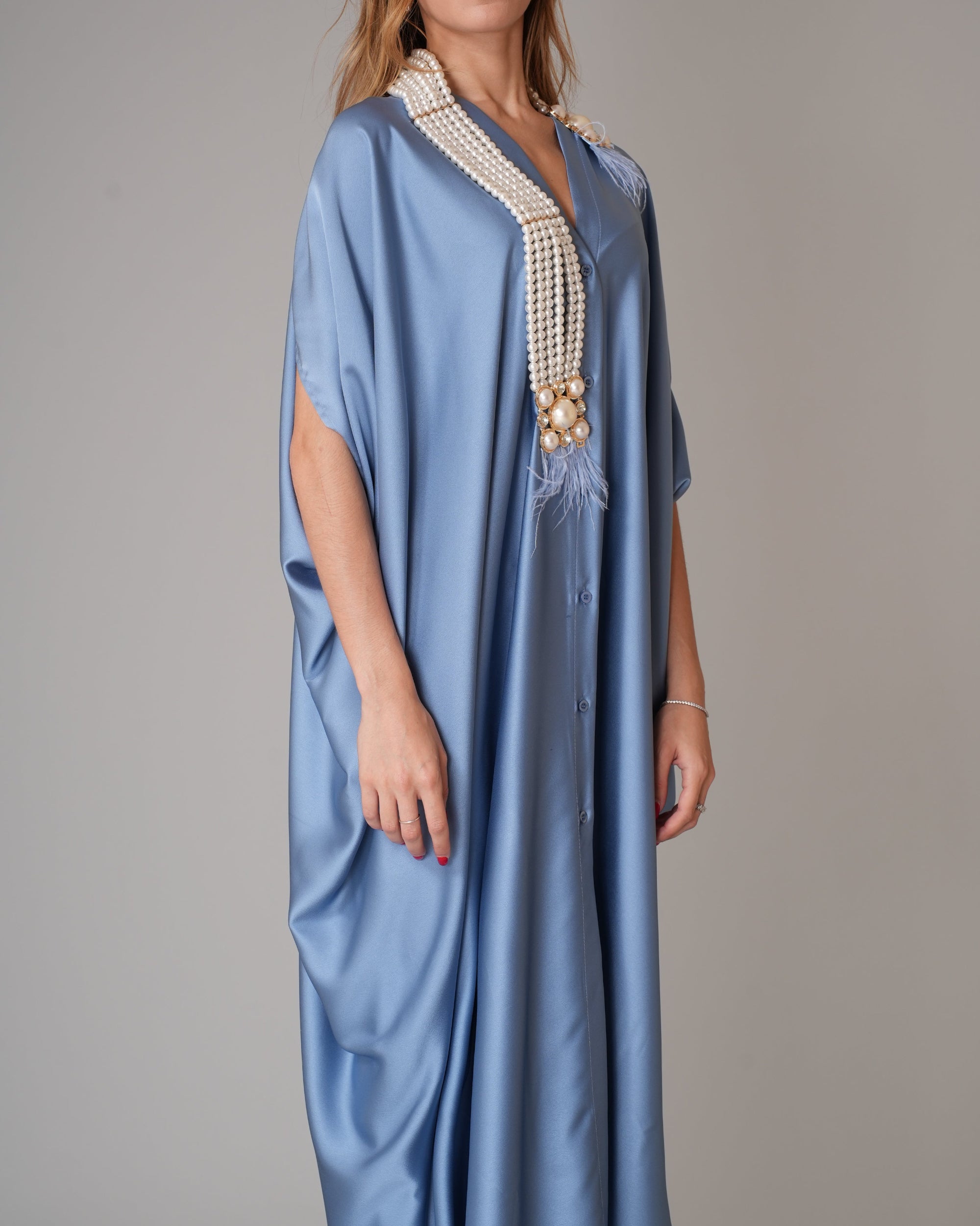 Caftano Gioiello  Azzurro