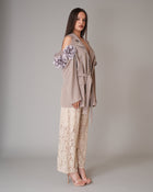 Tailleur Over Rosa Beige