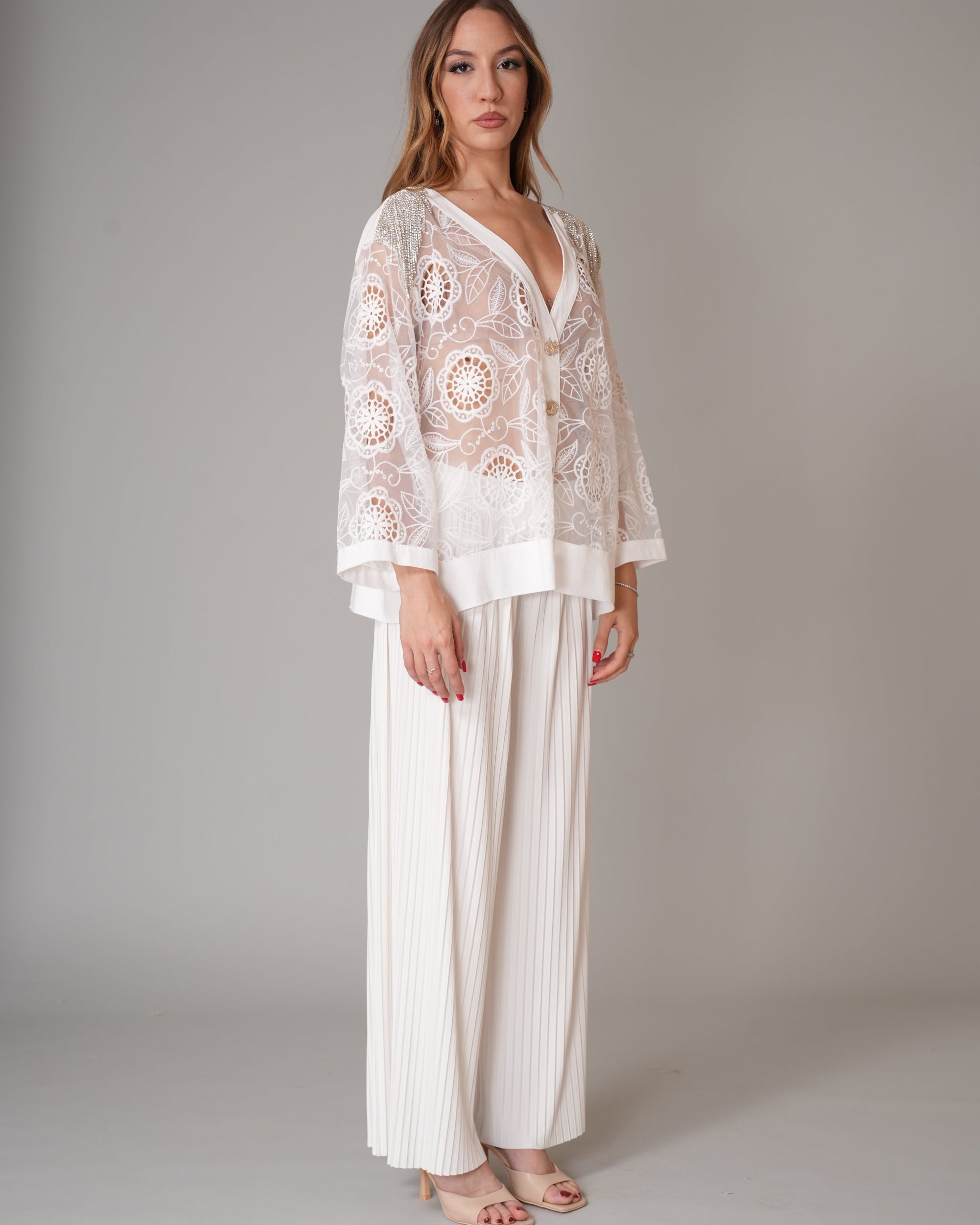 Tailleur Aglaia Bianco