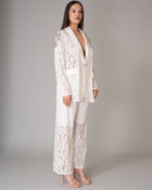 Tailleur Pizzo Bianco