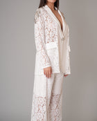 Tailleur Pizzo Bianco