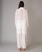 Tailleur Pizzo Bianco