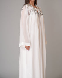 Caftano Nancy Bianco