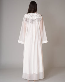 Caftano Nancy Bianco