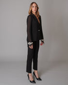 Tailleur Chiffon Nero