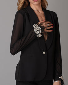 Tailleur Chiffon Nero