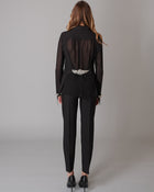 Tailleur Chiffon Nero