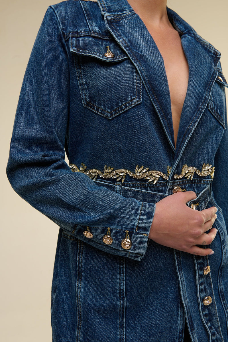 Giacca Jeans Gold - 22 Spazio Boutique