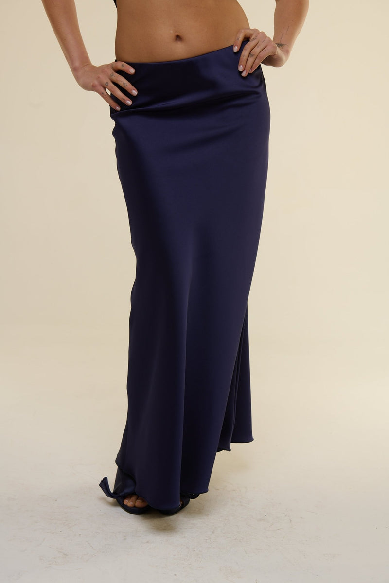 Gonna Satin Viola - 22 Spazio Boutique