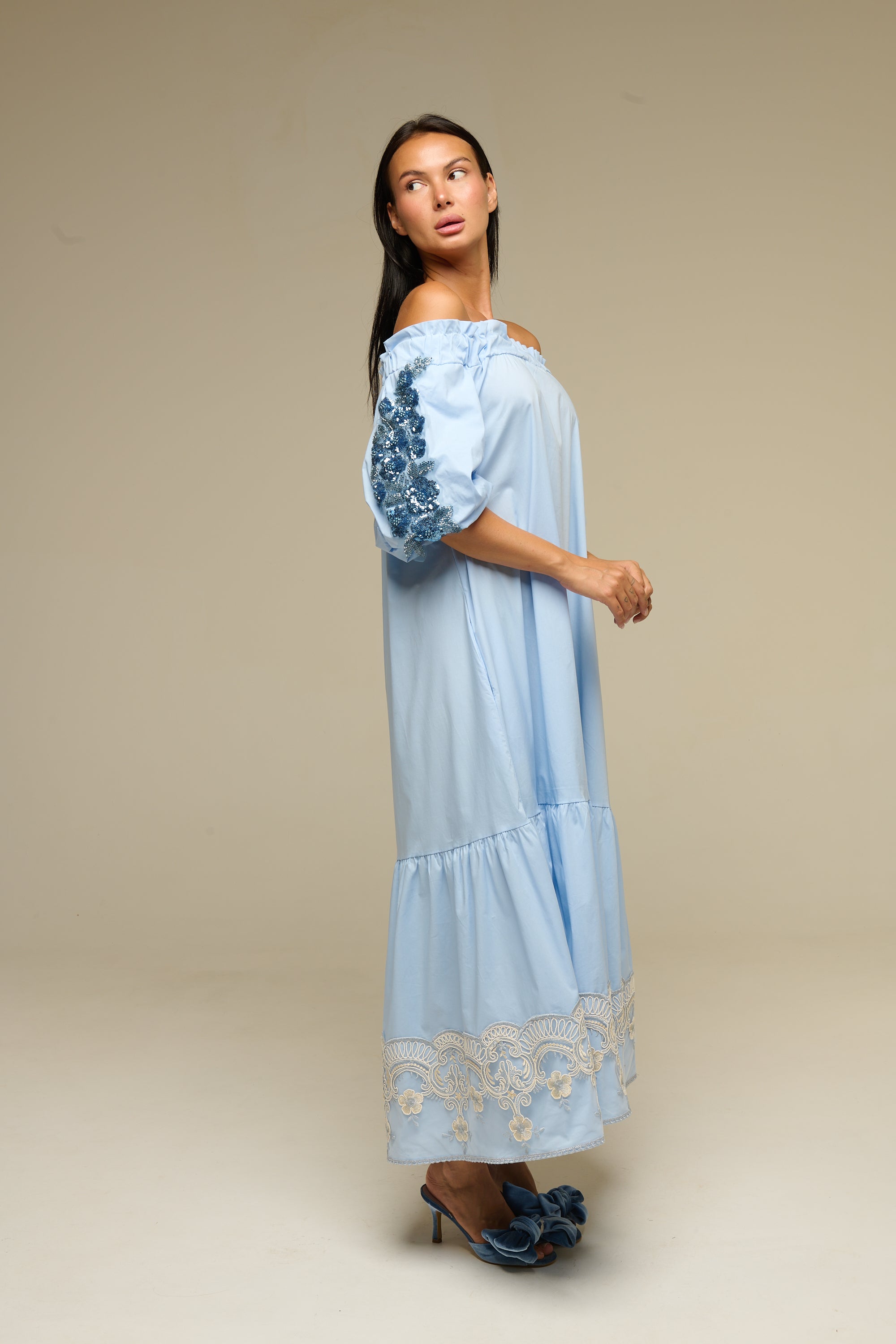 Abito Angelica Celeste
