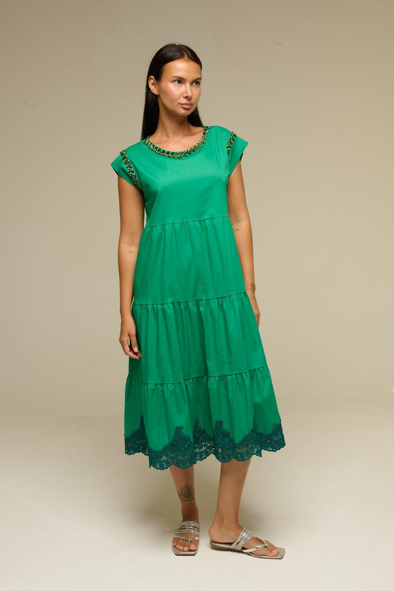 Abito Verde Esme - 22 Spazio Boutique