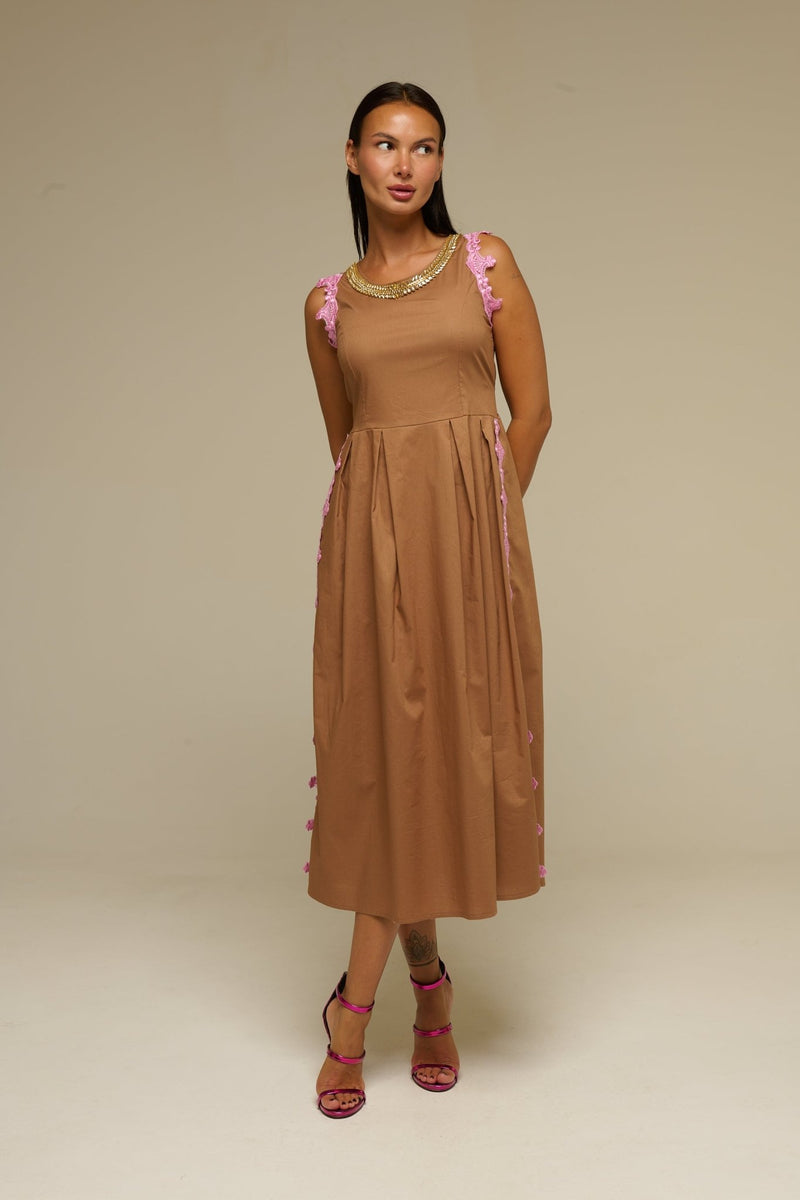 Abito Fenis Marrone - 22 Spazio Boutique