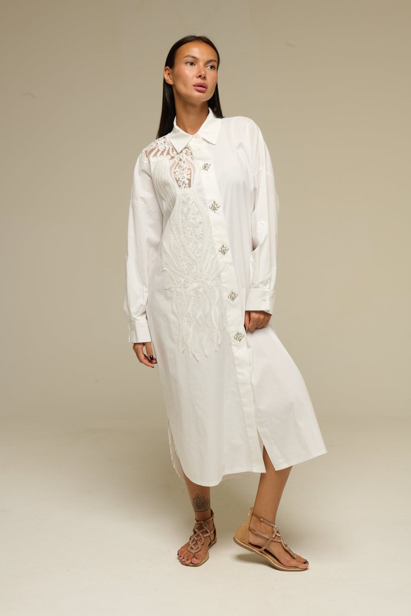 Abito Bianco Leticya - 22 Spazio Boutique