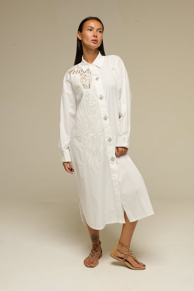 Abito Bianco Leticya - 22 Spazio Boutique