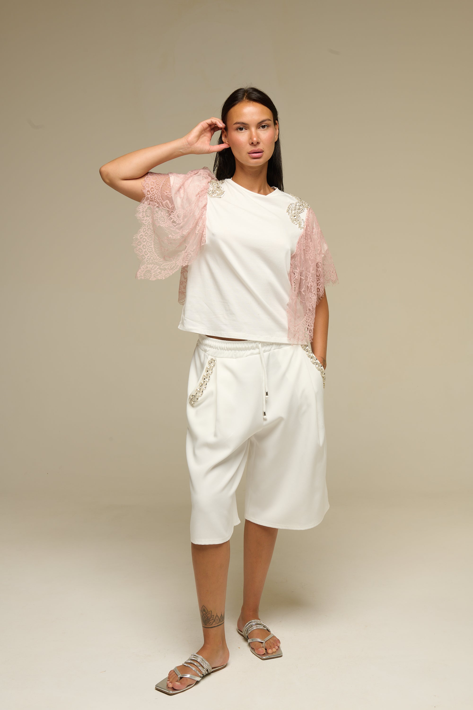 Maglia Lace Pink
