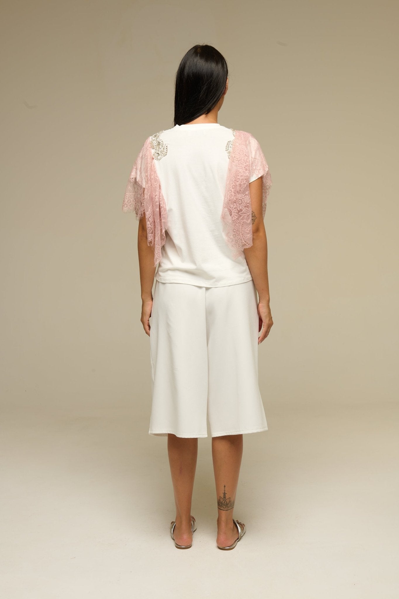 Maglia Lace Pink - 22 Spazio Boutique
