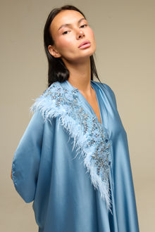 Caftano Azzurro Cyntia