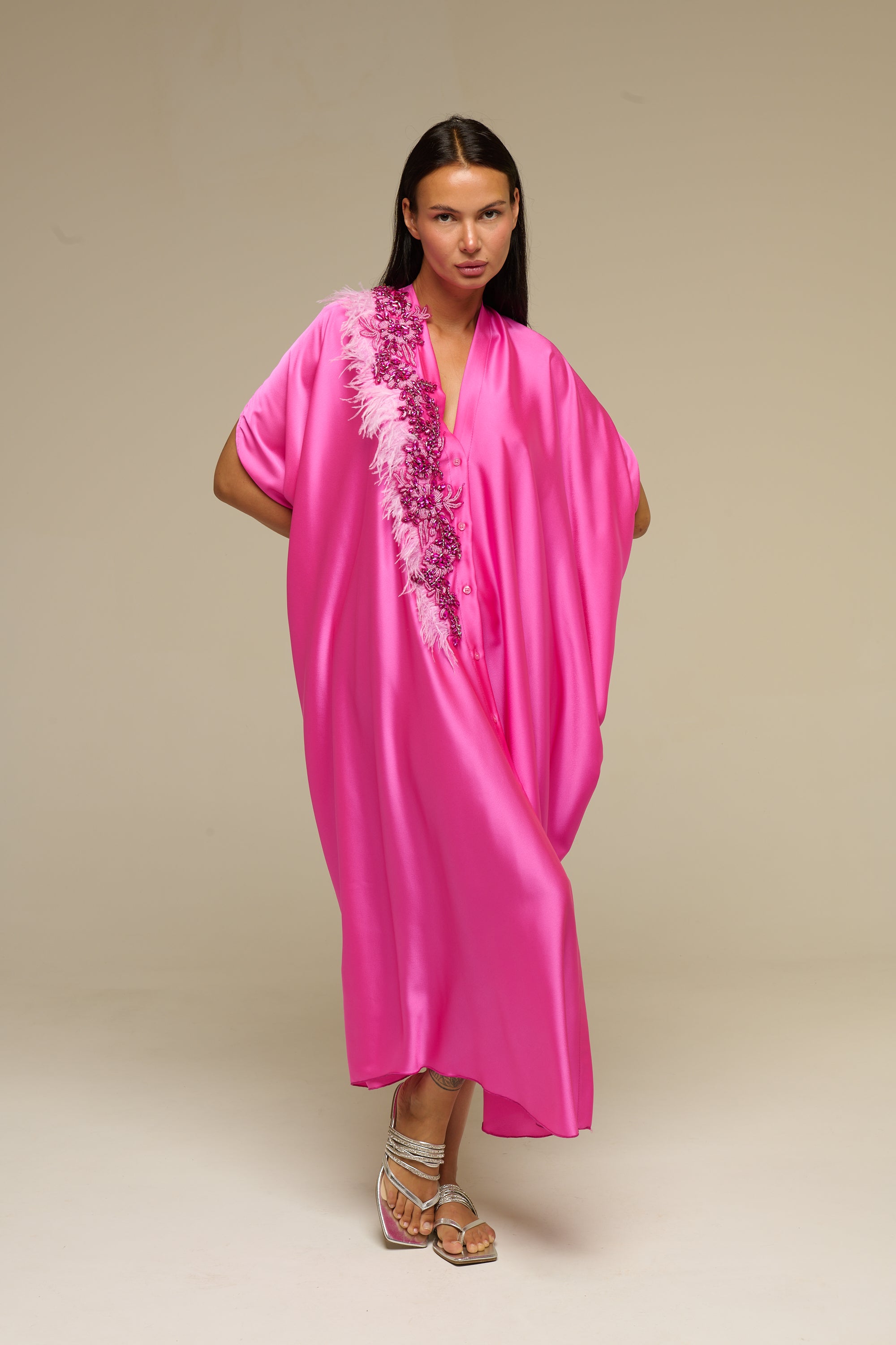 Caftano Fuxia Light