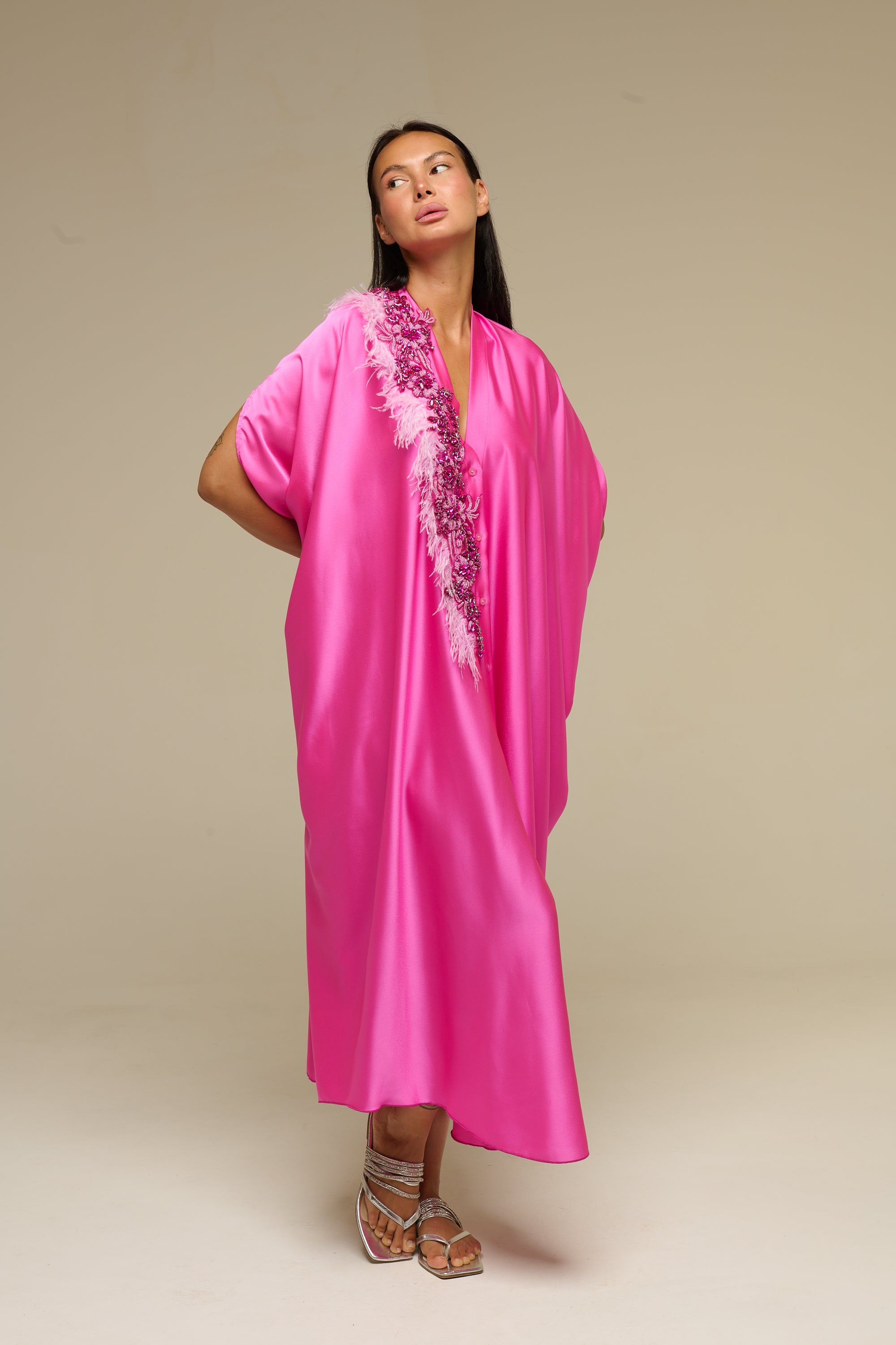 Caftano Fuxia Light