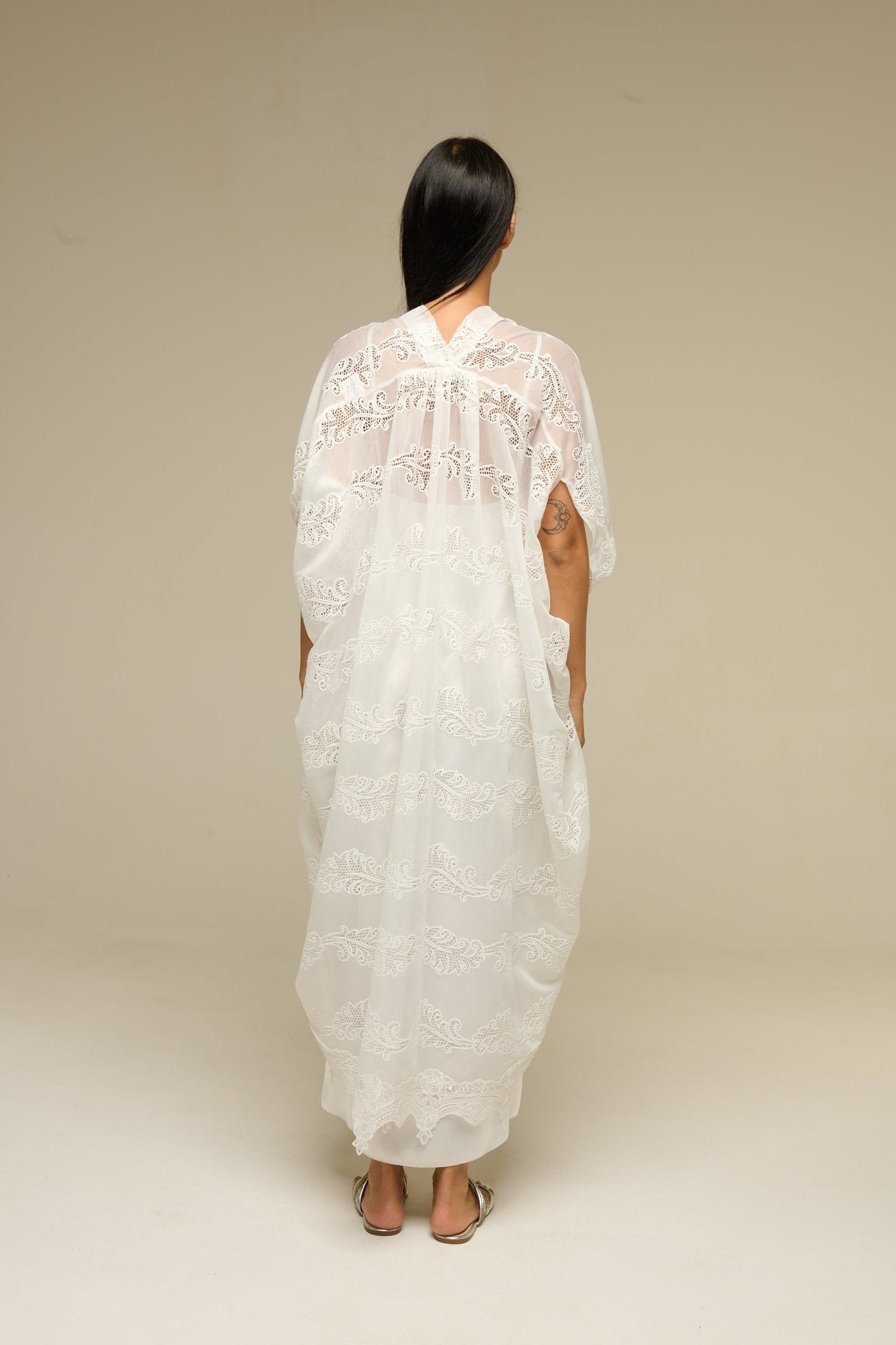 Caftano Bianco Light - 22 Spazio Boutique